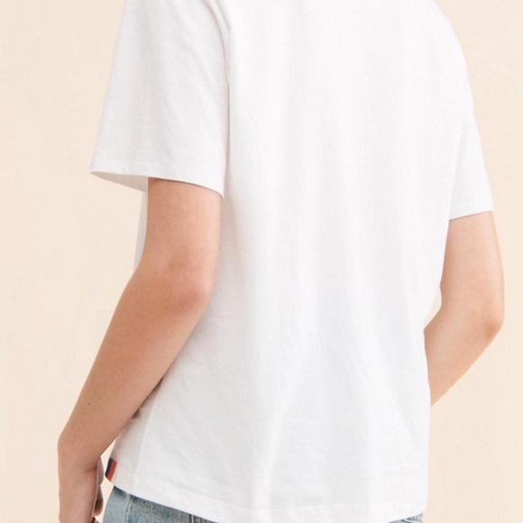 Kule rigatoni tshirt pasta graphic tee xl boxy organic cotton cropped relaxed - Picture 2 of 9